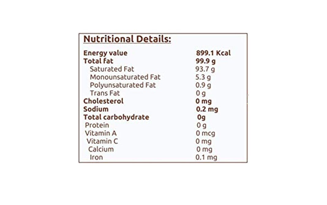 Erika Organics Orgnaic Virgin Coconut Oil    Glass Jar  475 millilitre